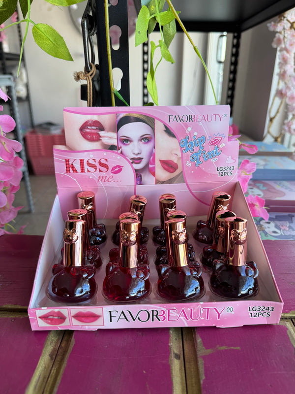 Tinta labios cabecita Kitty 1pz