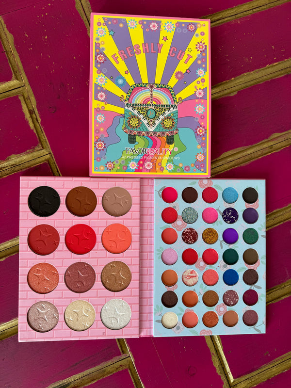 Paleta Hippie Es6089 (rubor, iluminador, sombras)