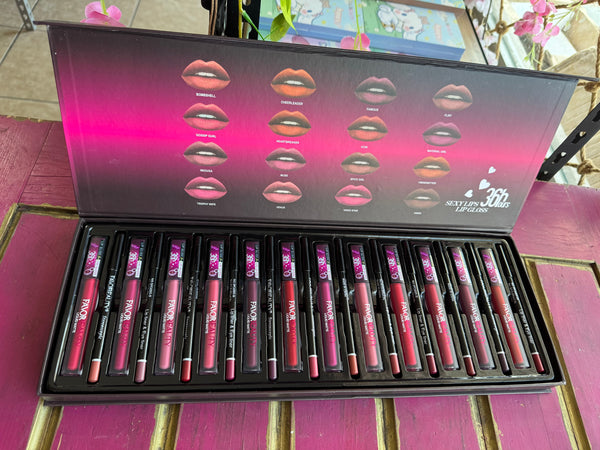 Set 24pz labial+lapiz favor