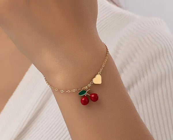 Pulsera cereza