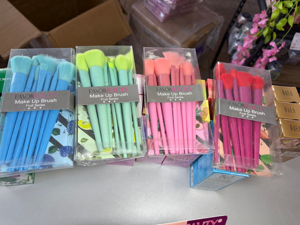 Set 10 brochas fruit series