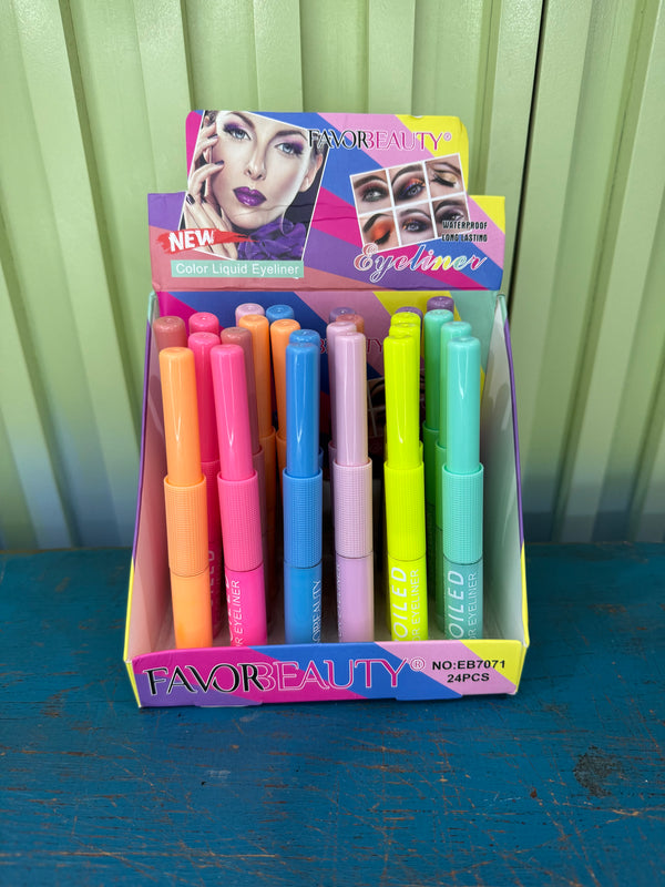 Delineador liquido pastel 1p