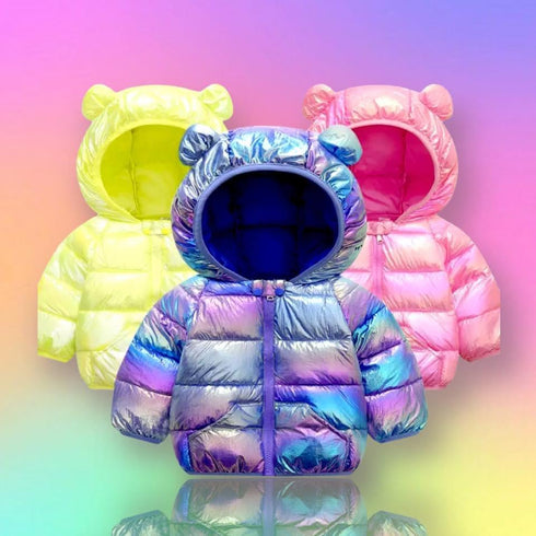 Chamarra infantil tornasol (niños pequeños) (al azar) (no aplica descuento extra) ultimas piezas