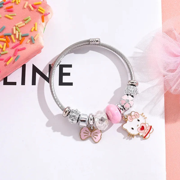 Brazalete Sanrio tipo pandora