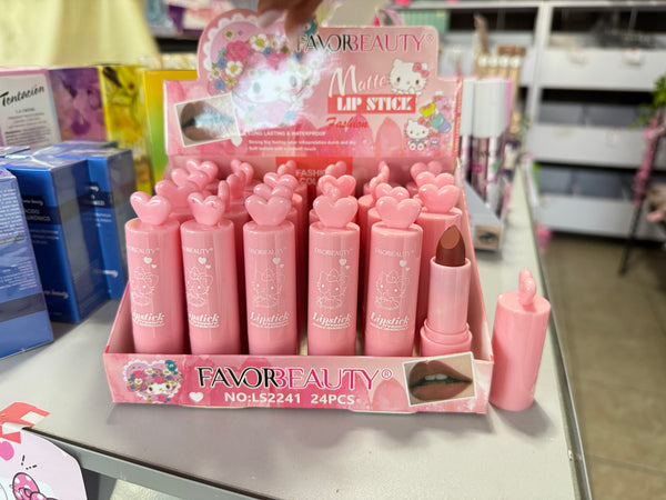 Labial barra Corazon rosita L2241