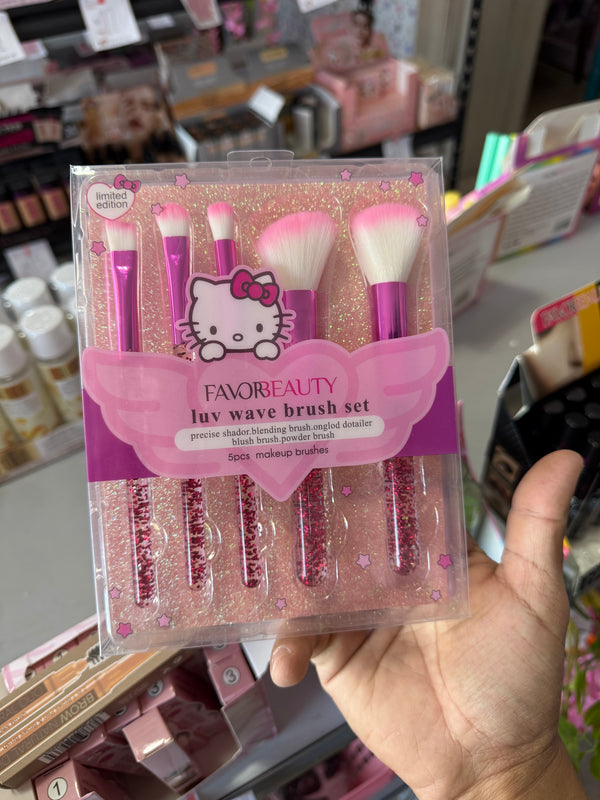 Set 5pz brochas Glitter