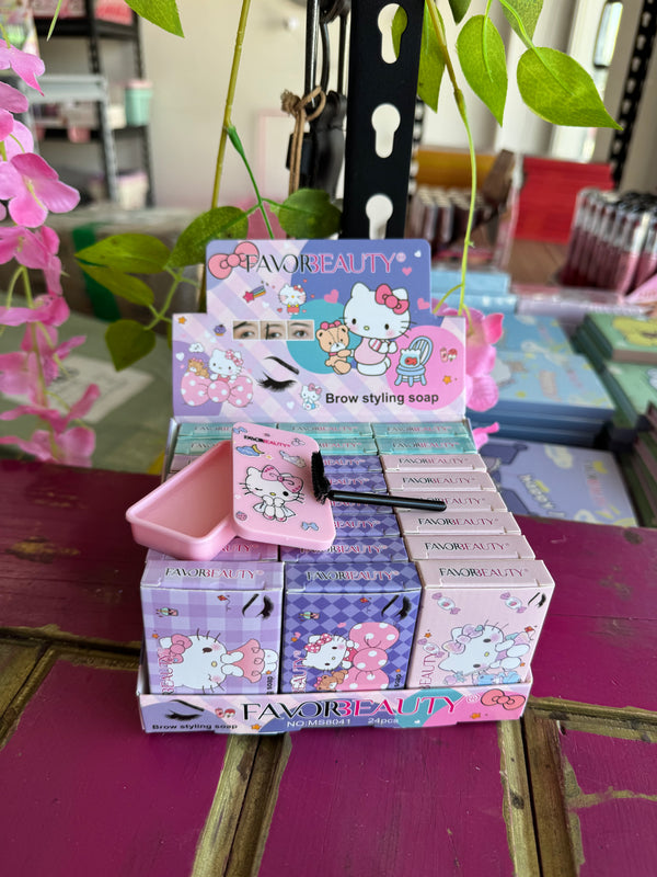 Jabon de ceja Kitty 1pz