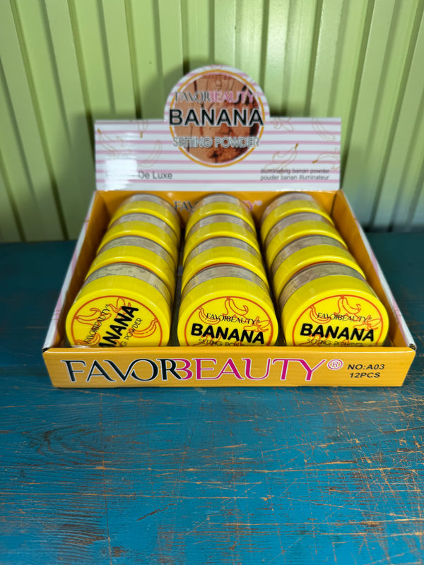 Polvo banana translucido favor