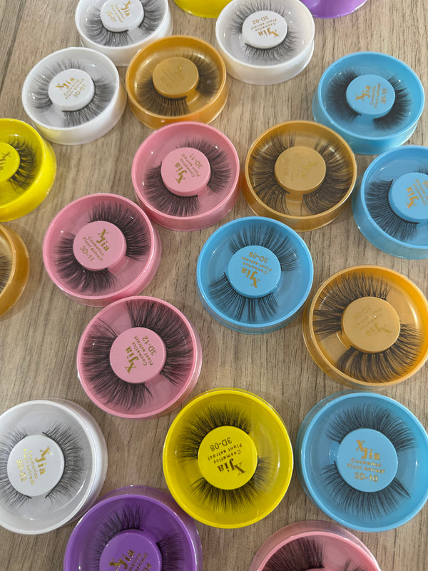 Pestañas redonditas 1pz