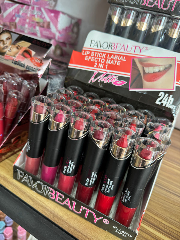 Labial doble grande favor 1pz