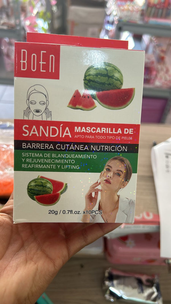 Mascarilla sandia Boen 10pz
