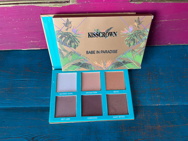 Paleta Iluminador kiss mcrown